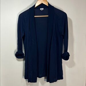 Splendid Navy Open Front Cardigan